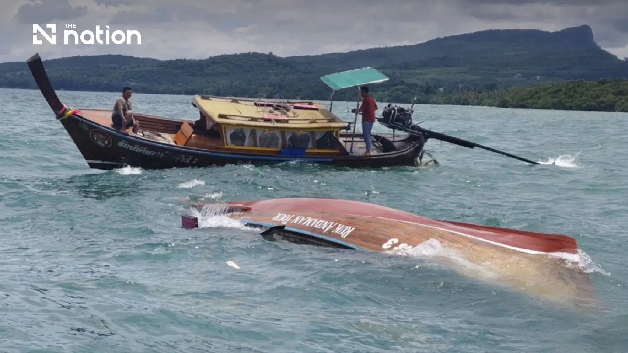 12 rescued after Krabi longtail tour boat capsizes at sea