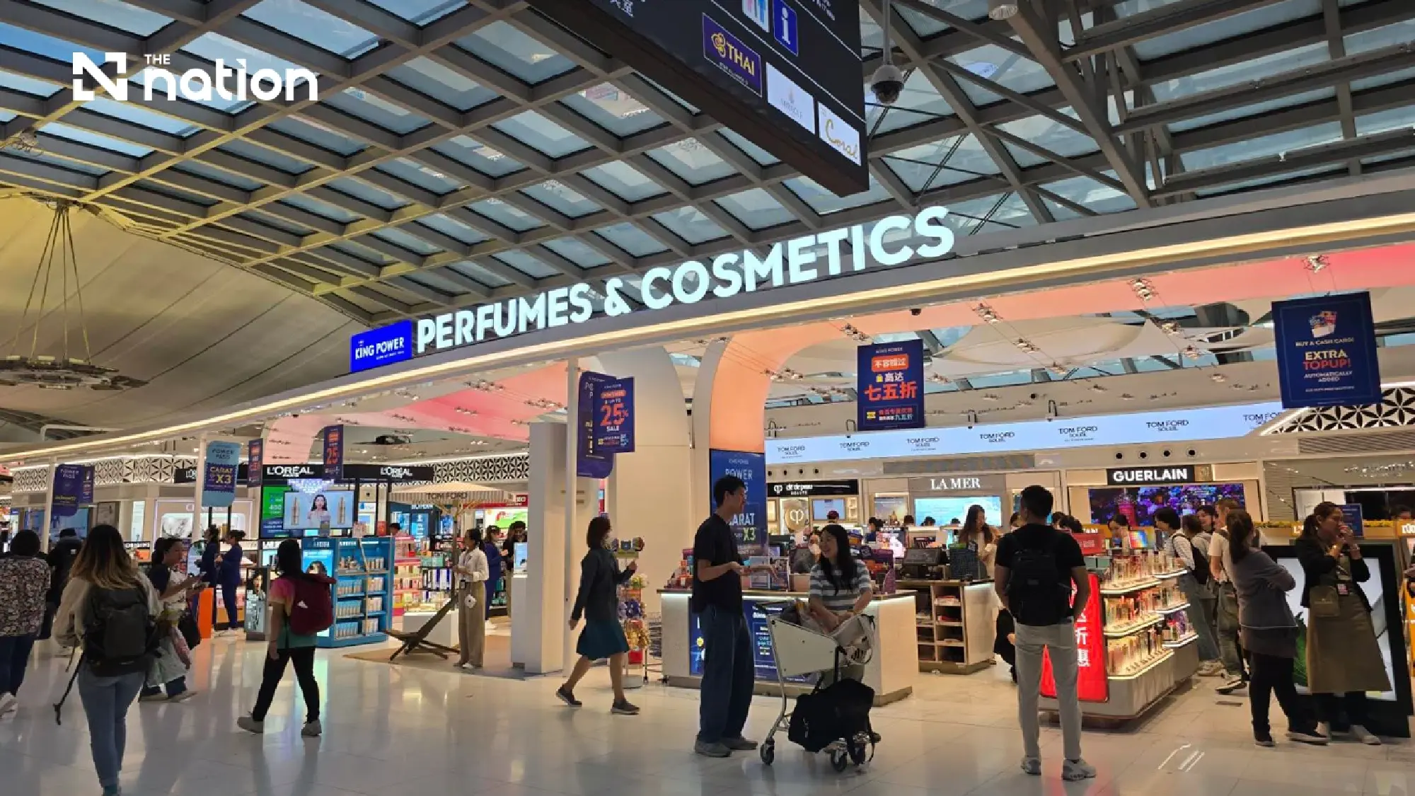 AOT considers restoring arrivals duty-free shops at Thai airports
