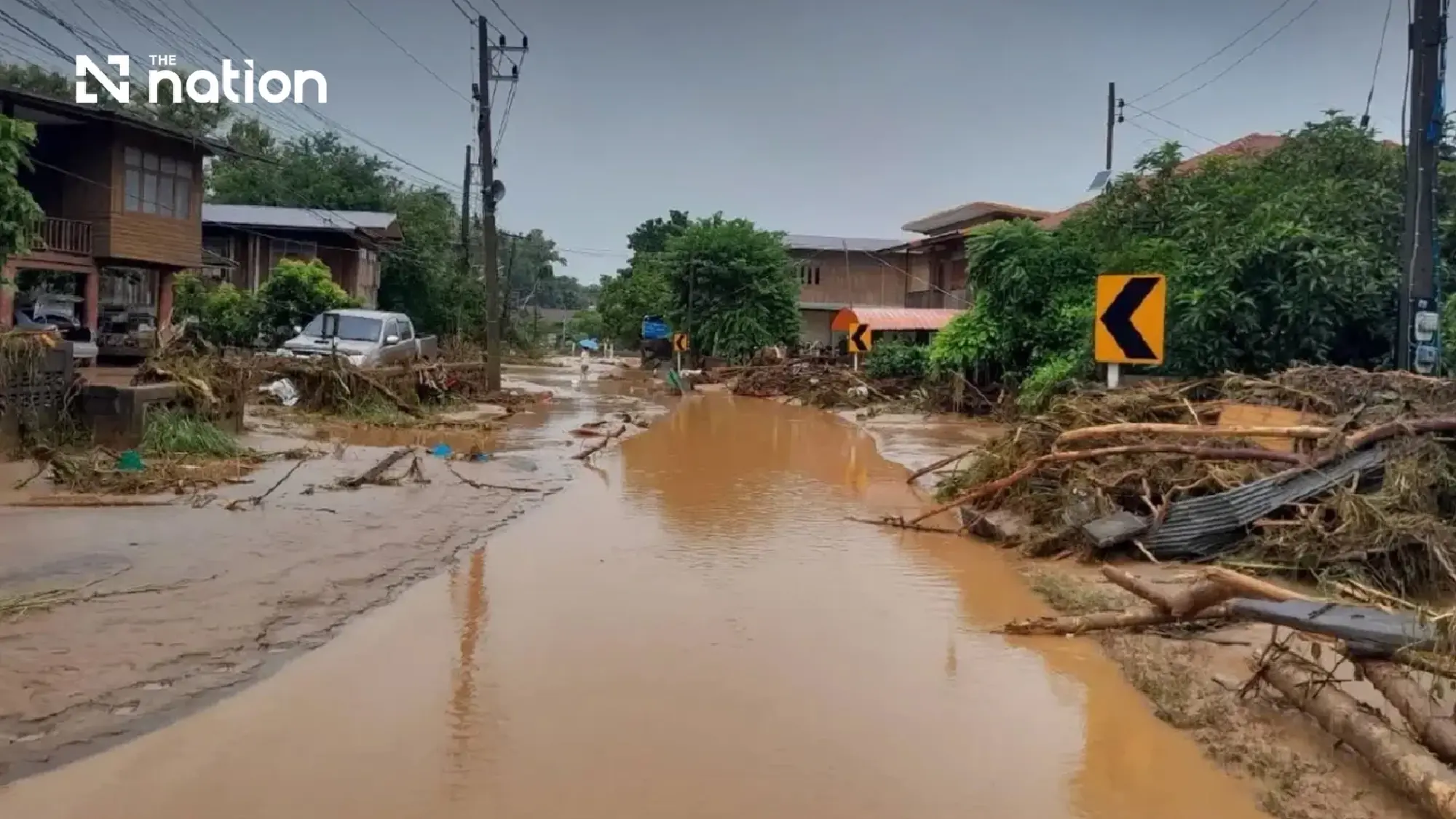 Clean-up begins in Pua after floods leave 3,800 tonnes of waste