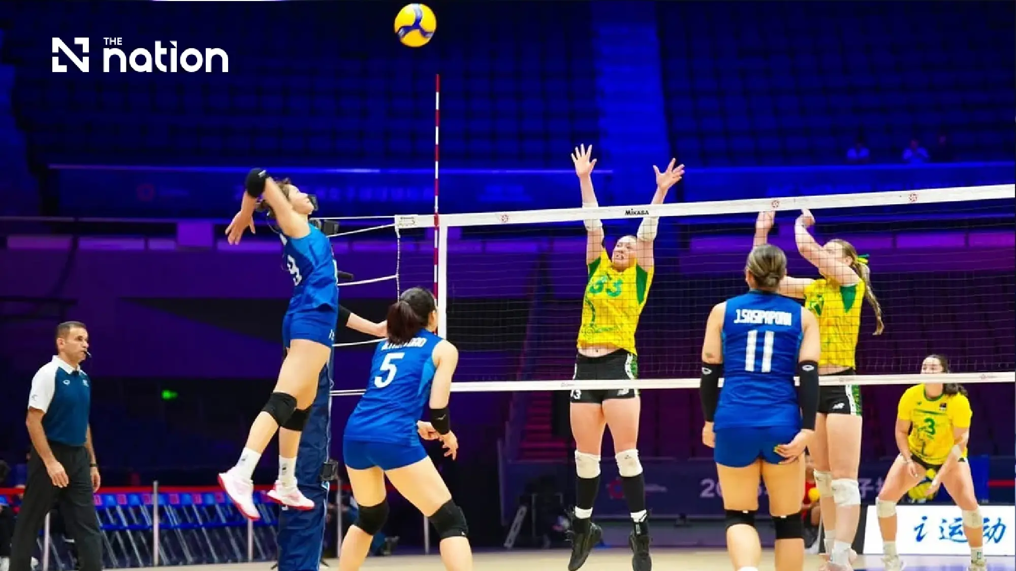 Thailand sweep Australia to open AVC volleyball title defence