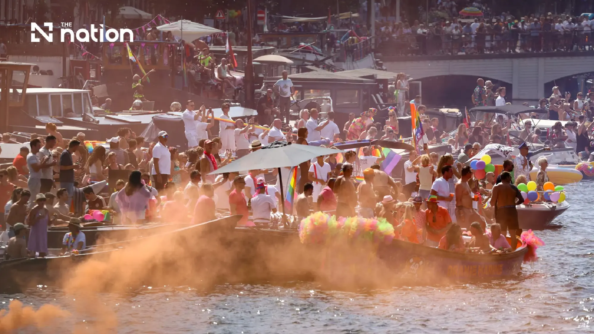Amsterdam hosts WorldPride canal parade with focus on equal rights