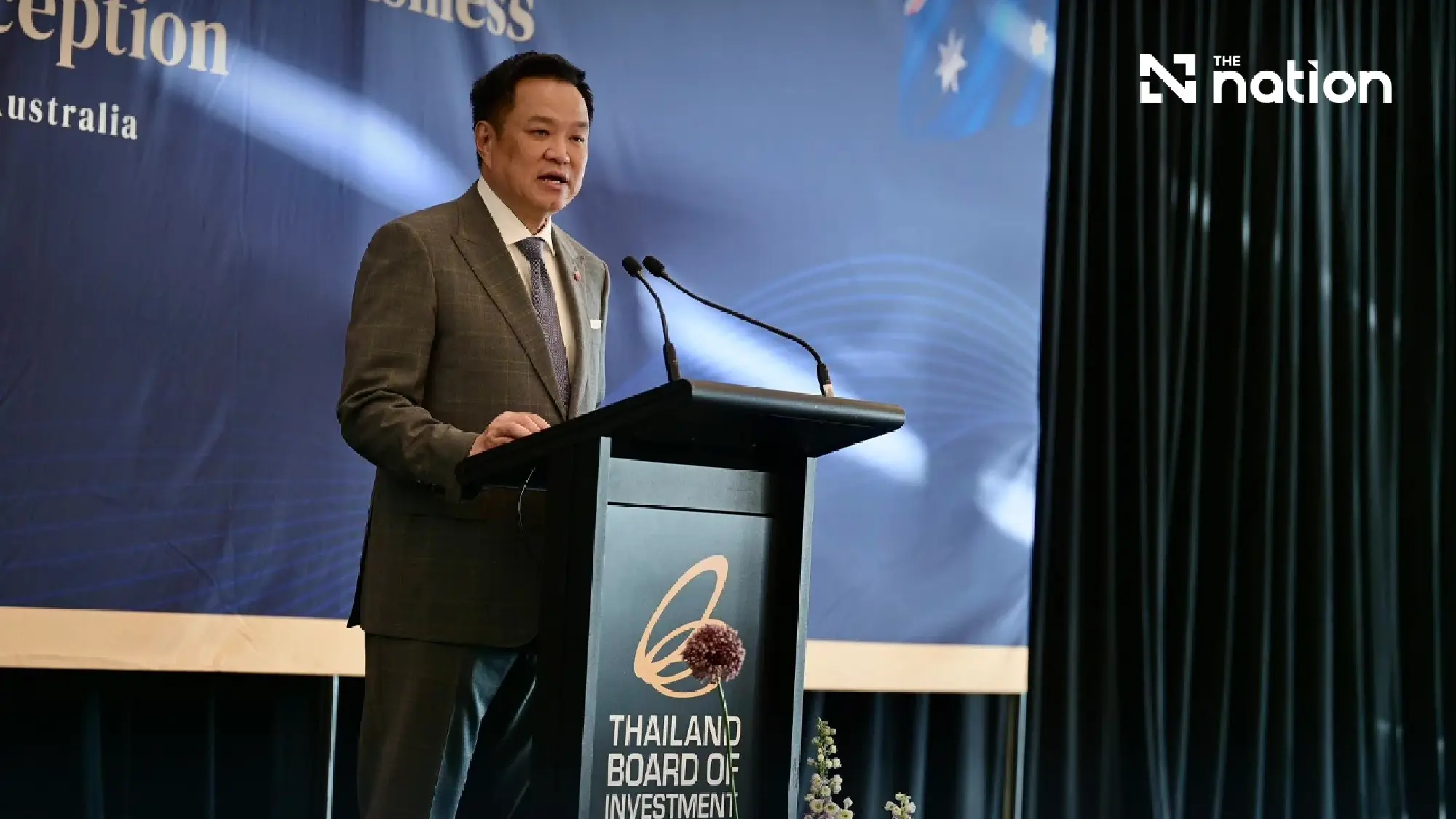 Anutin invites Australian firms to invest in Thailand and access ASEAN