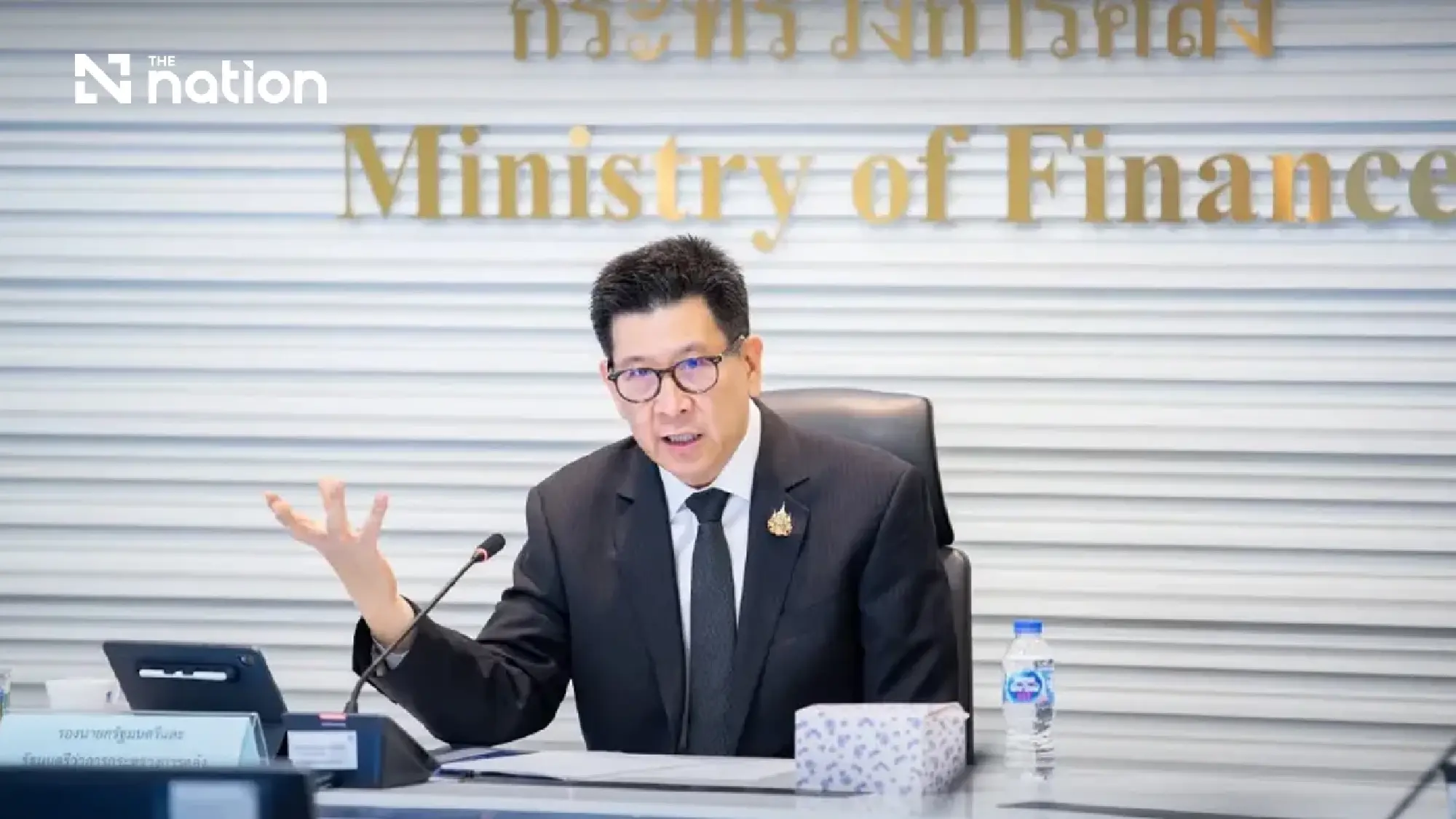 Deputy Prime Minister and Finance Minister Ekniti Nitithanprapas 