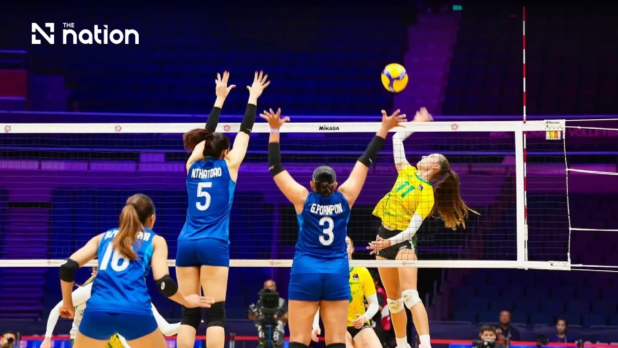 Thailand sweep Australia to open AVC volleyball title defence