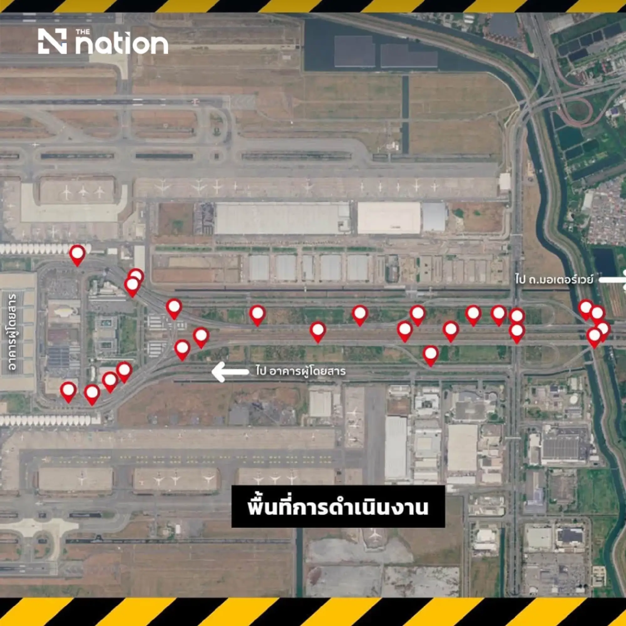 Suvarnabhumi roadworks to divert terminal traffic for seven months