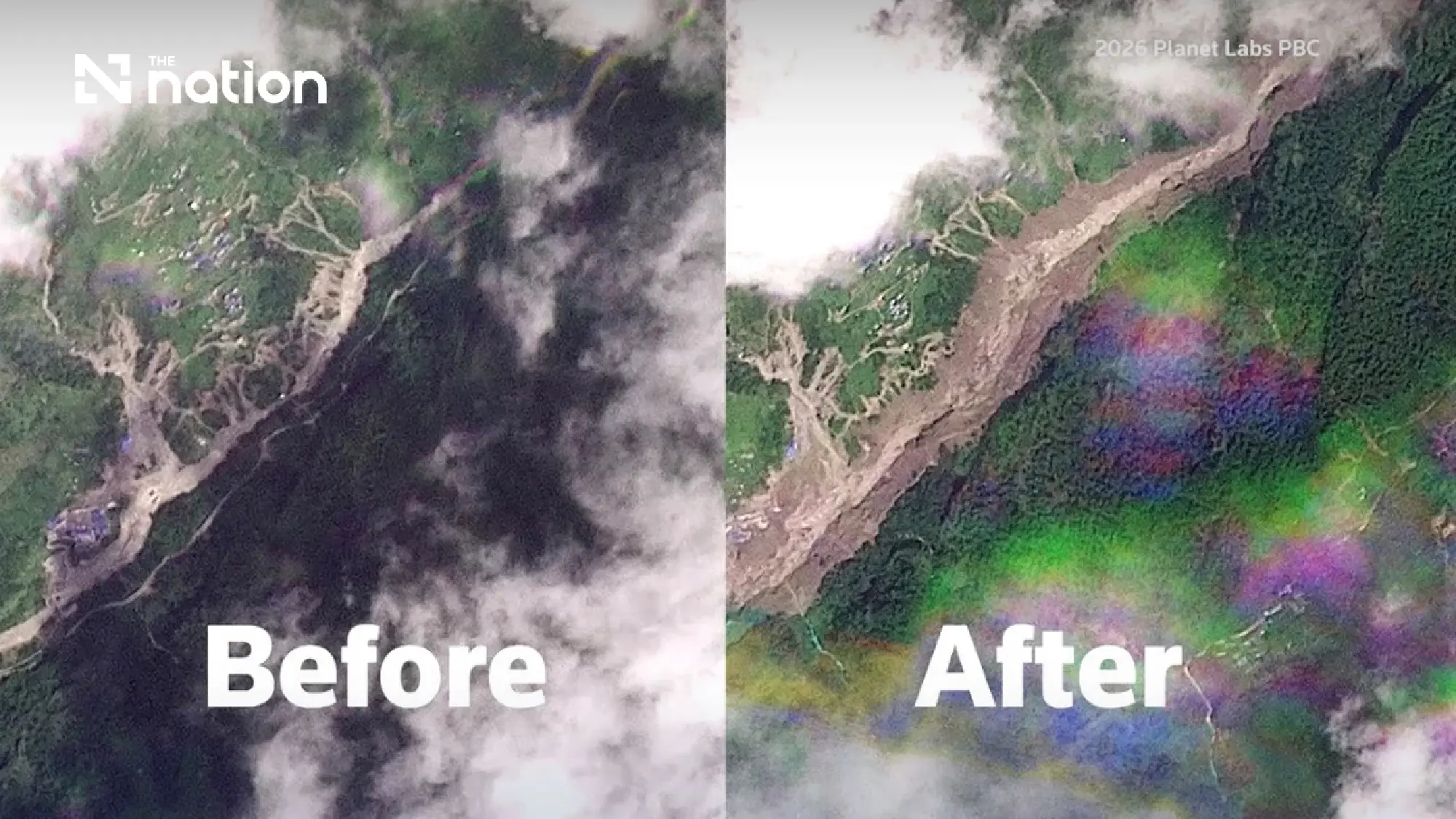 Two unstable lakes raise fresh flood fears in Nepal and China