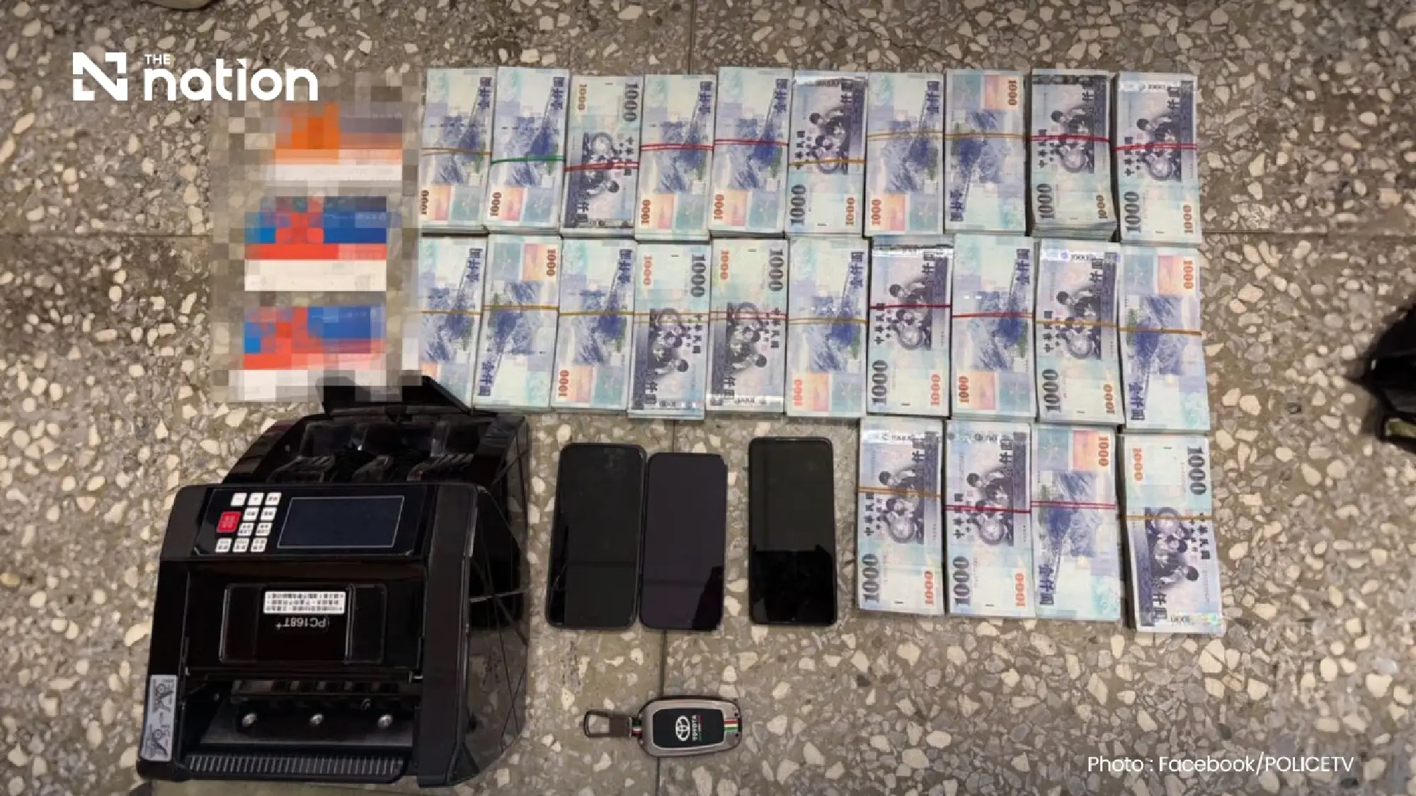 Thai and Taiwan police dismantle cross-border scam operation