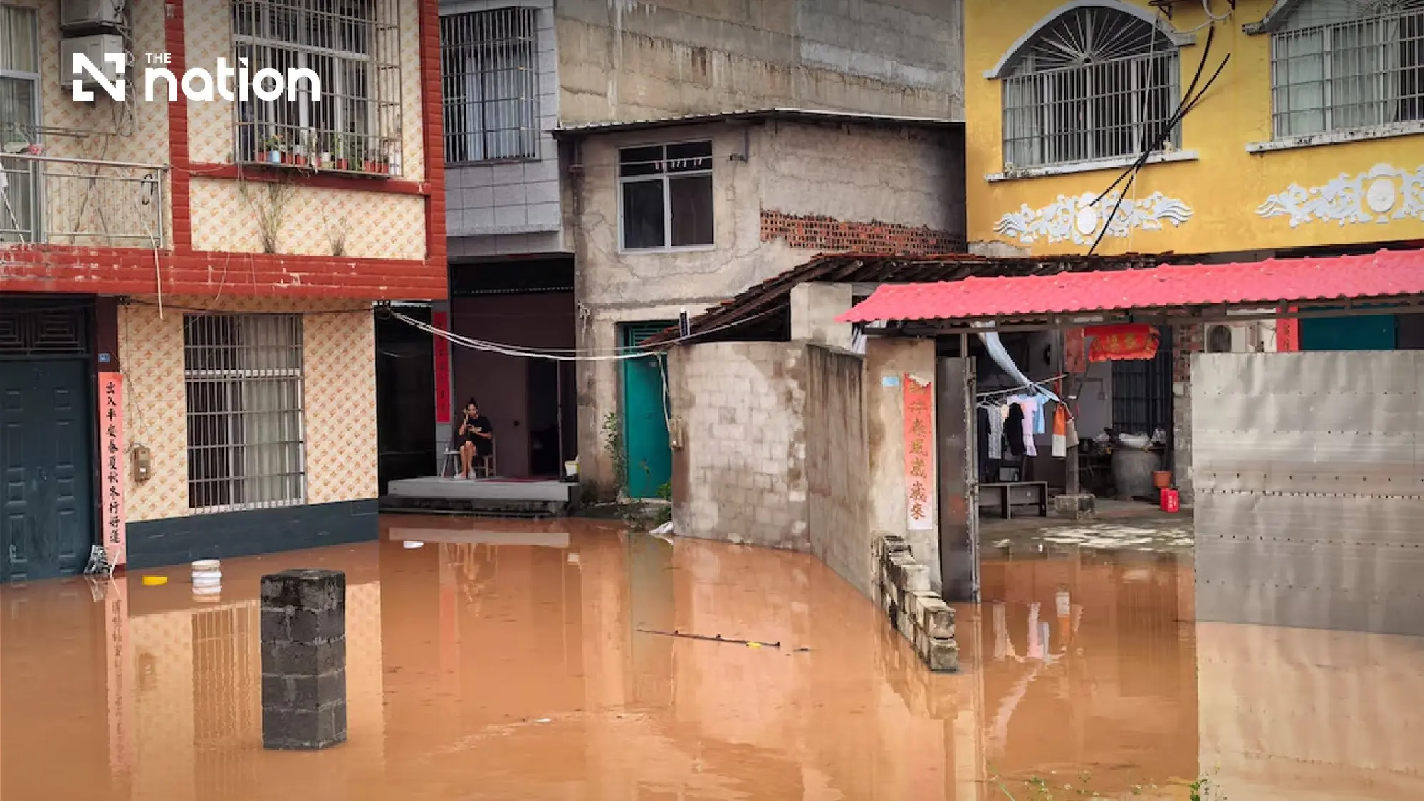 Tens of thousands evacuated in China as Storm Narra moves inland