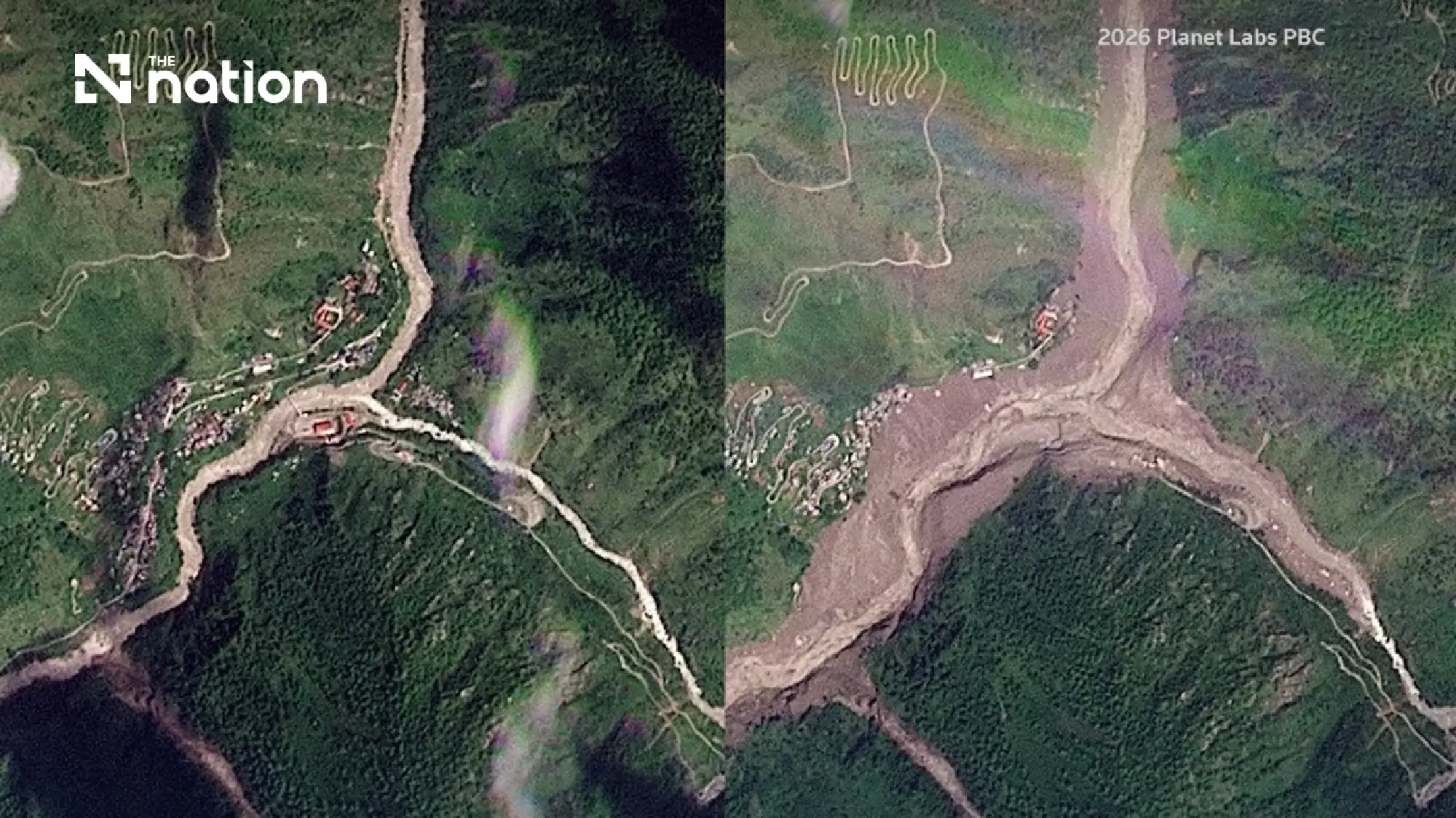 Two unstable lakes raise fresh flood fears in Nepal and China