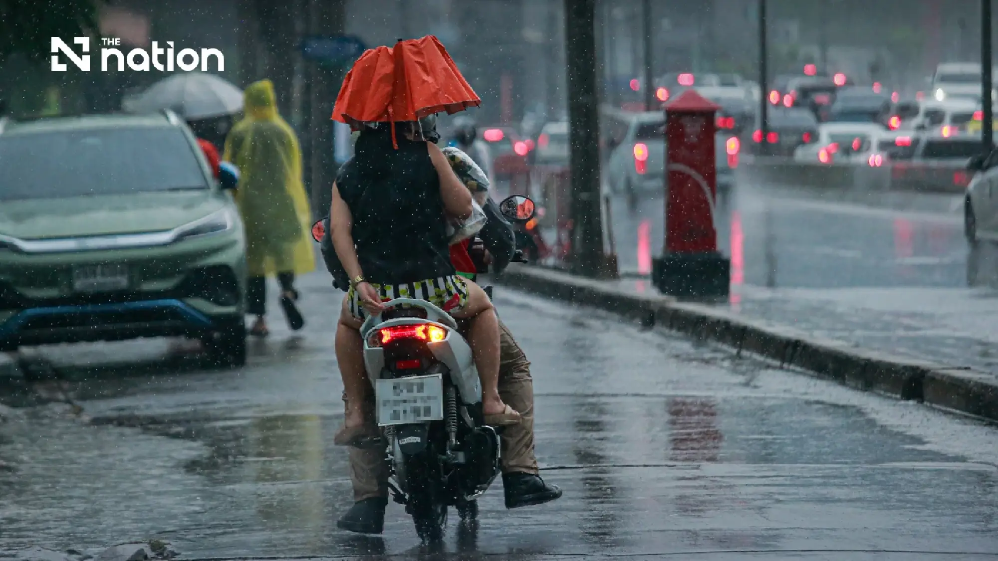 Heavy rain intensifies across Bangkok, North and Northeast