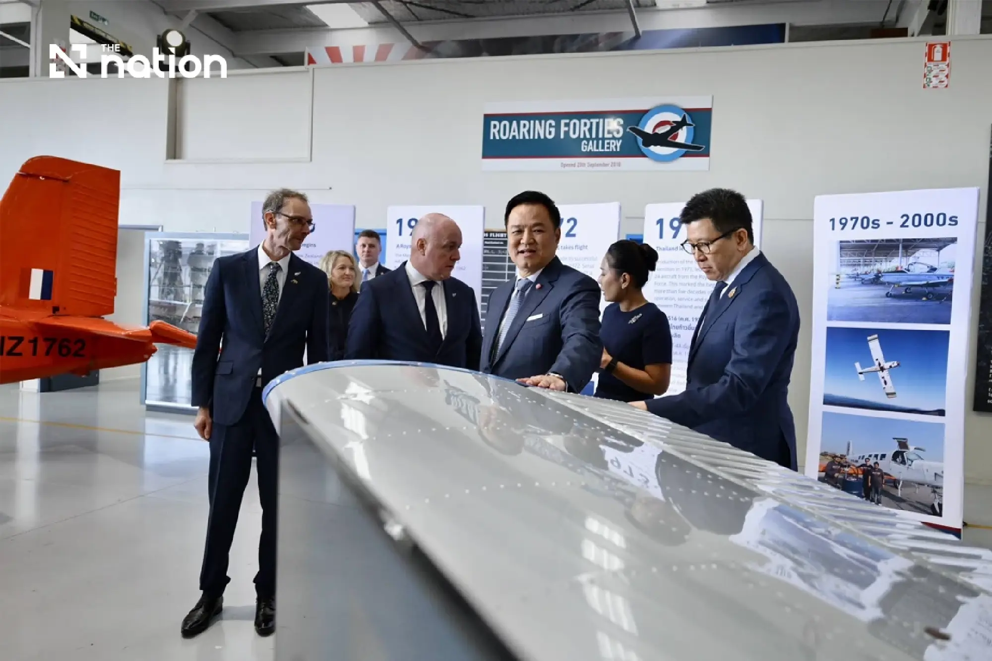 Anutin and Luxon inspect CT-4 as Thailand weighs more trainers