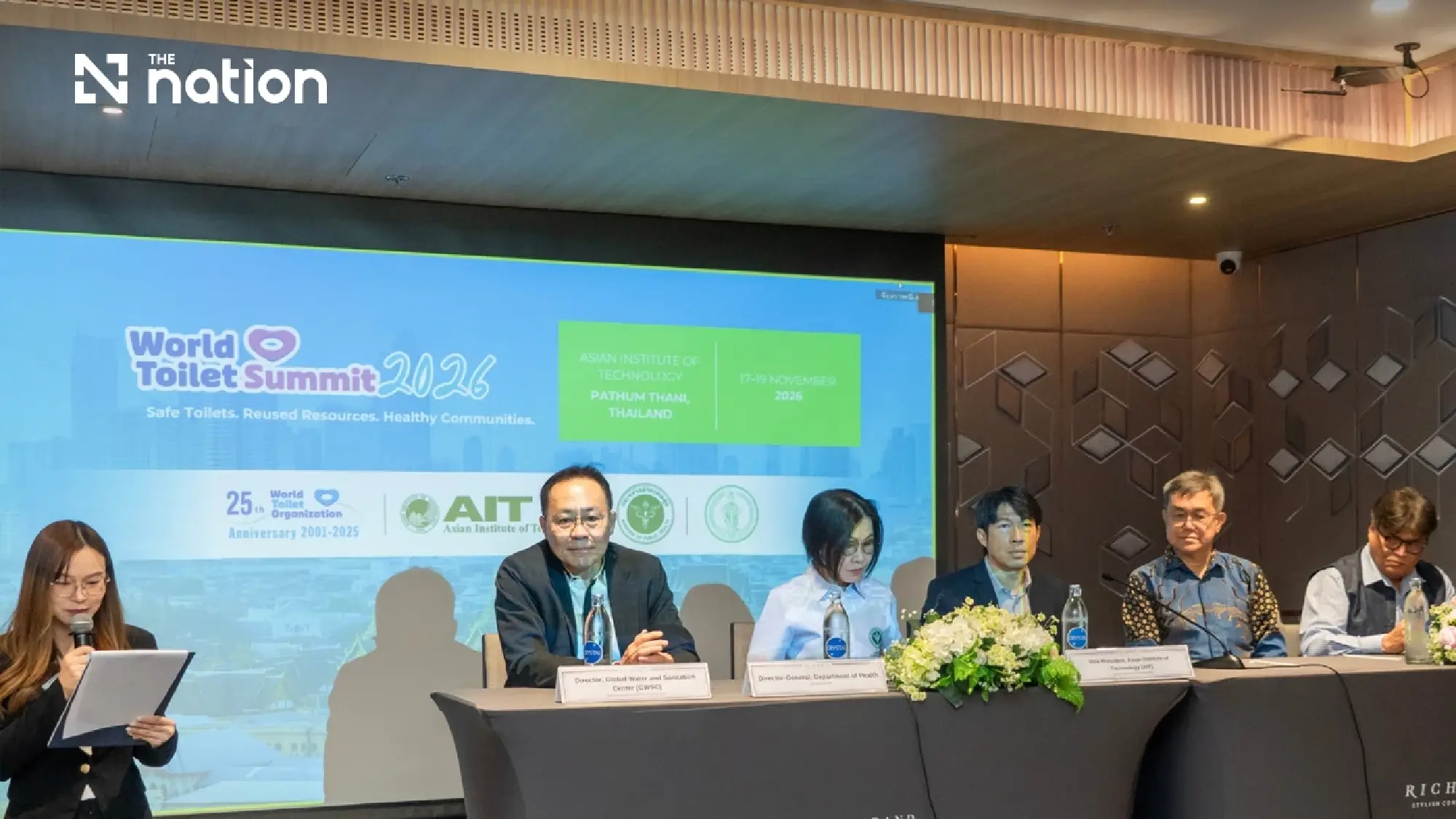 AIT and World Toilet Organization Bring Global Sanitation Leaders to Thailand for World Toilet Summit 2026