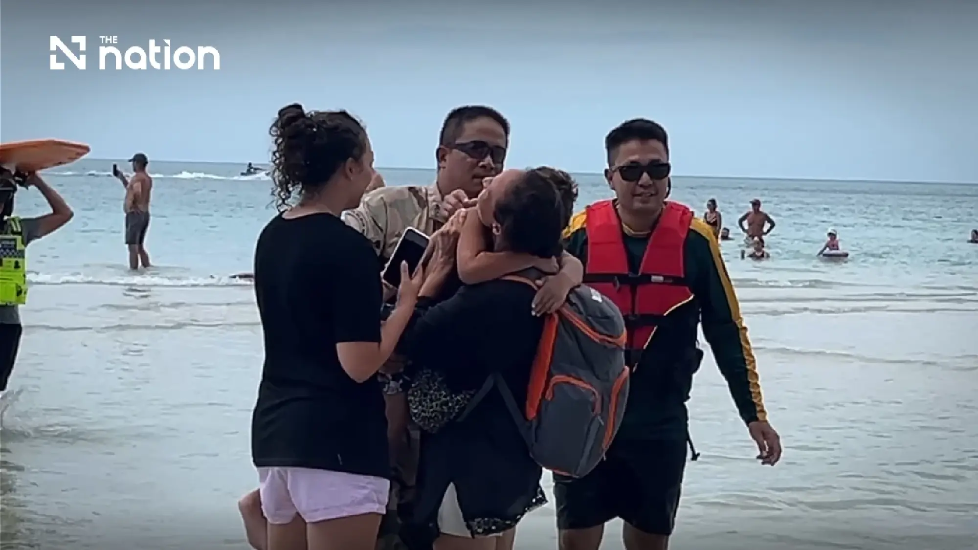 French father and sons rescued after night at sea off Koh Samui