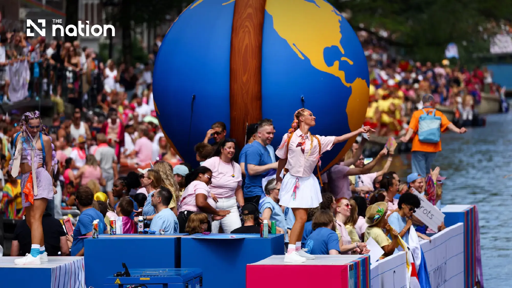 Amsterdam hosts WorldPride canal parade with focus on equal rights