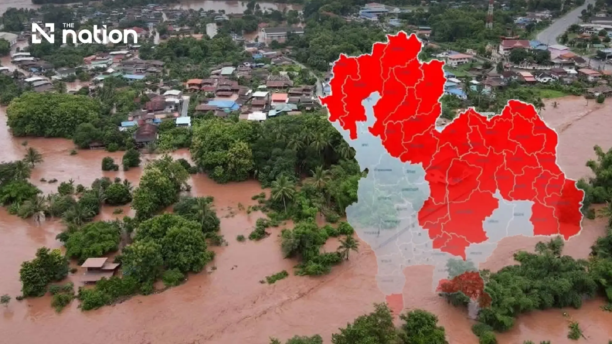 Heavy rain raises Mekong levels and flood risk in Northeast Thailand