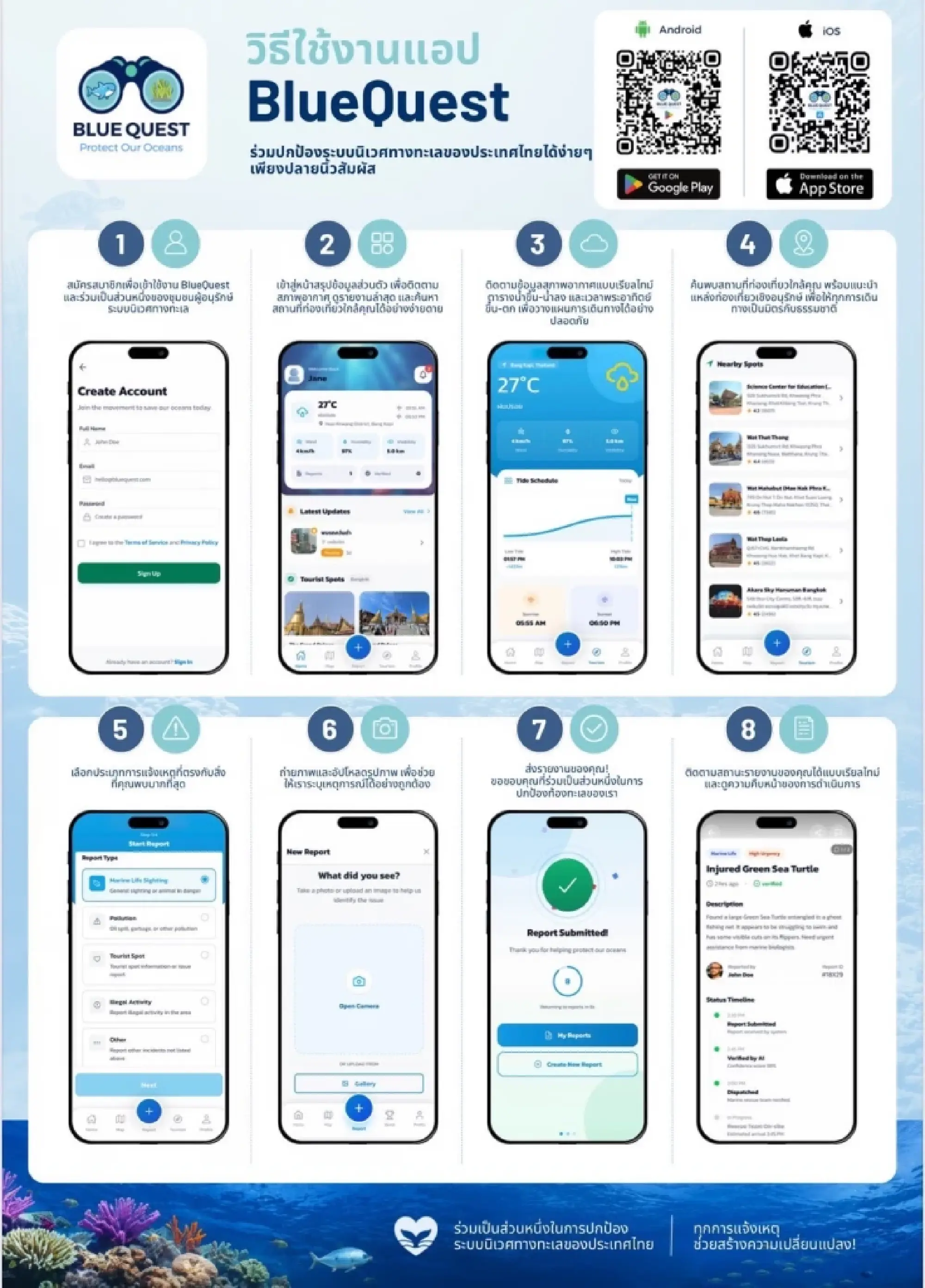 Teen Launches BlueQuest App For Marine Conservation & Travel