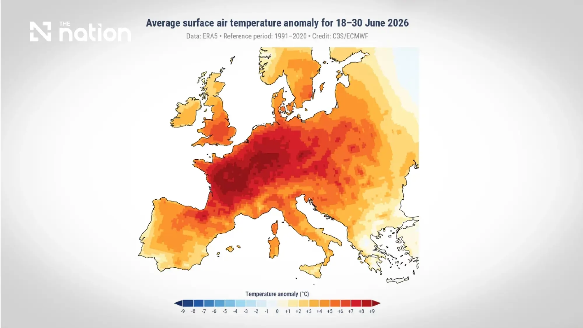 Western Europe's record heat drives wildfires and economic losses