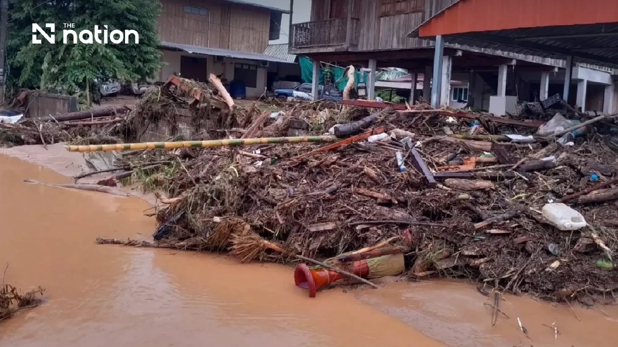 Clean-up begins in Pua after floods leave 3,800 tonnes of waste