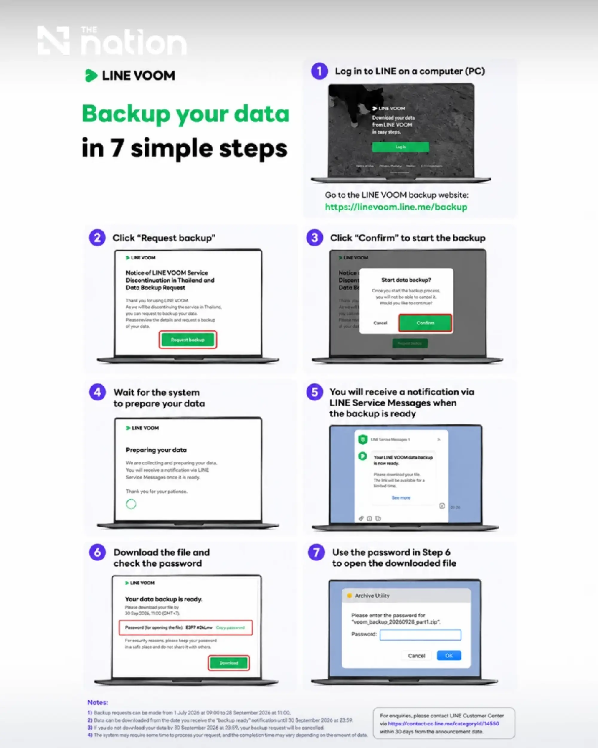 LINE VOOM shutdown set for September 28, users urged to back up data