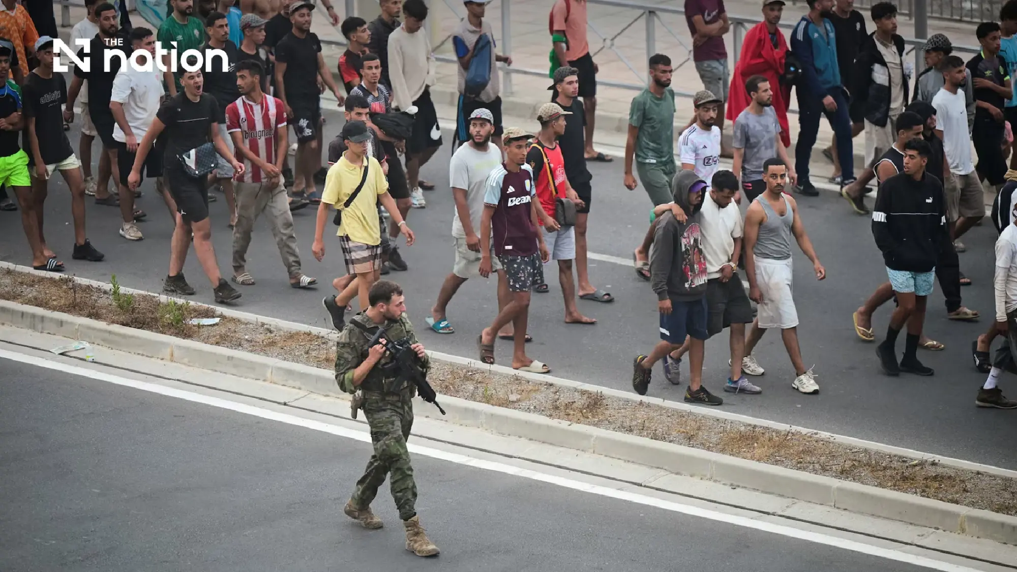 Spain reinforces Ceuta sea border after mass crossings
