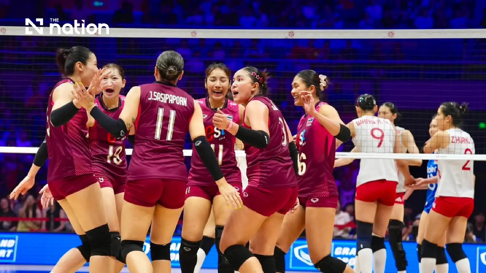 Thailand make Olympic history after five-set win over China