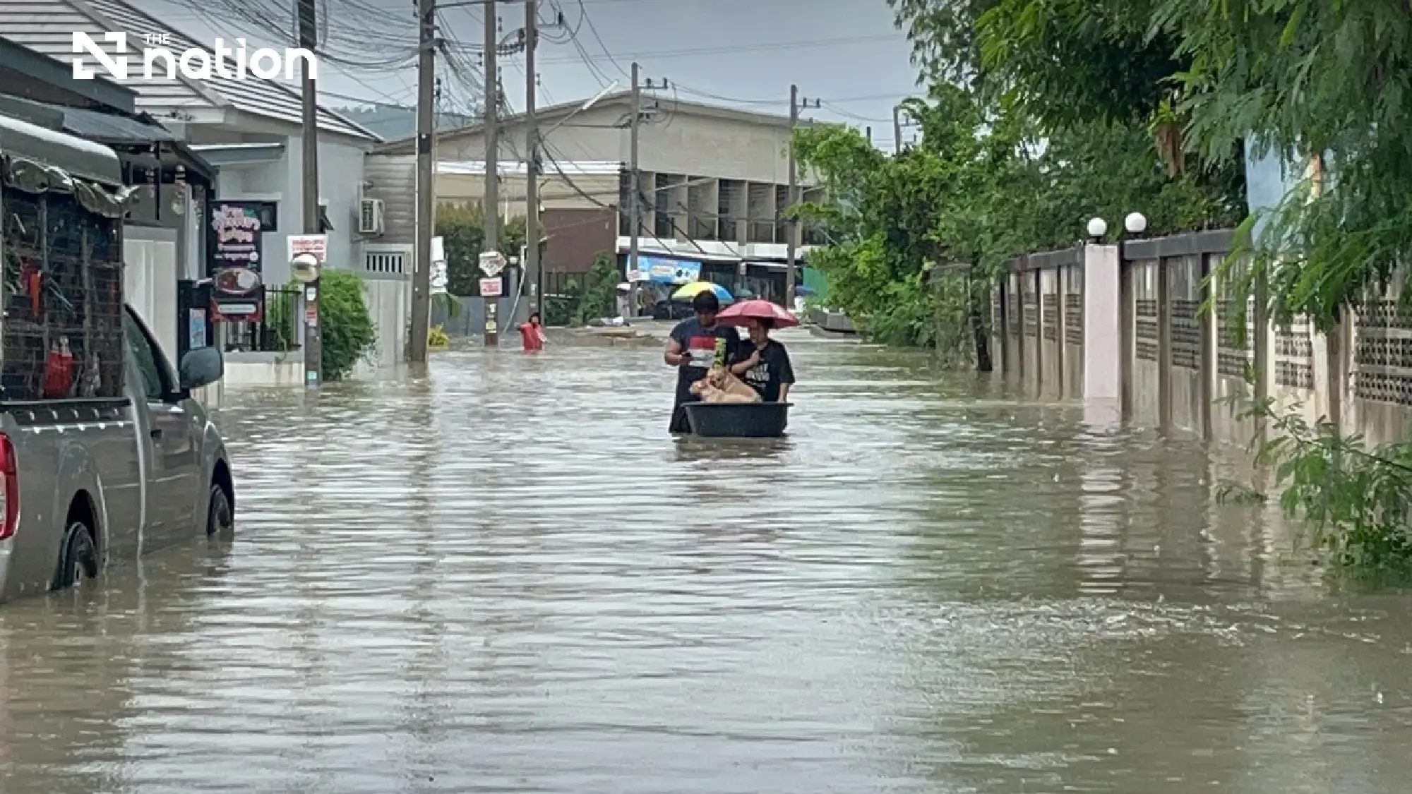 Sri Racha orders over 200 households to evacuate amid floods as Pattaya bans all boat departures on Sept 25