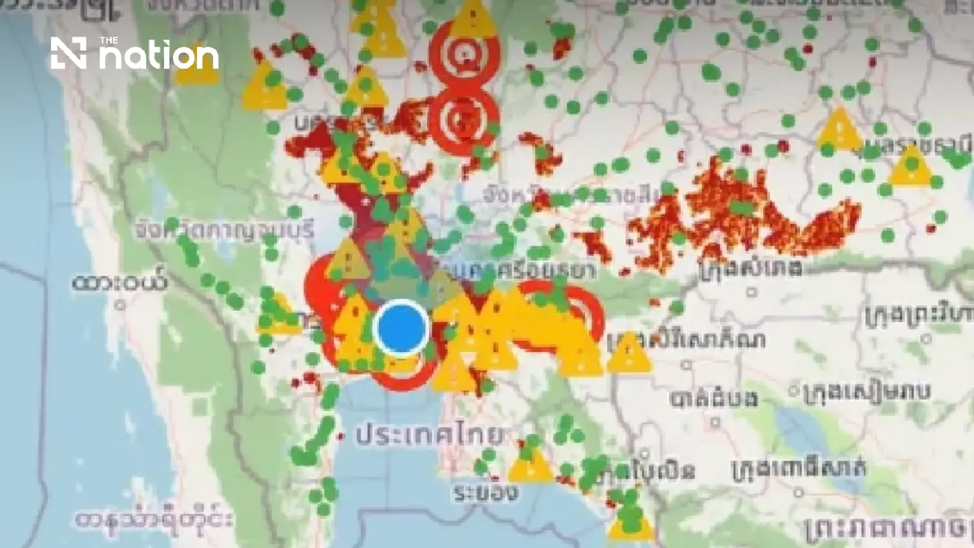 Satellite data reveals high flood-risk areas across Thailand