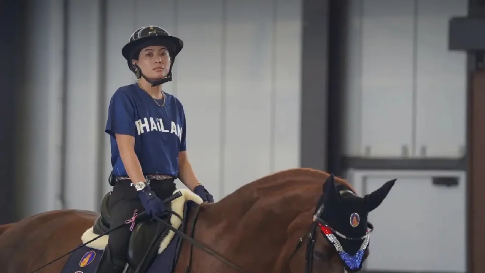 Princess Sirivannavari and Thai riders contest Asian Games dressage