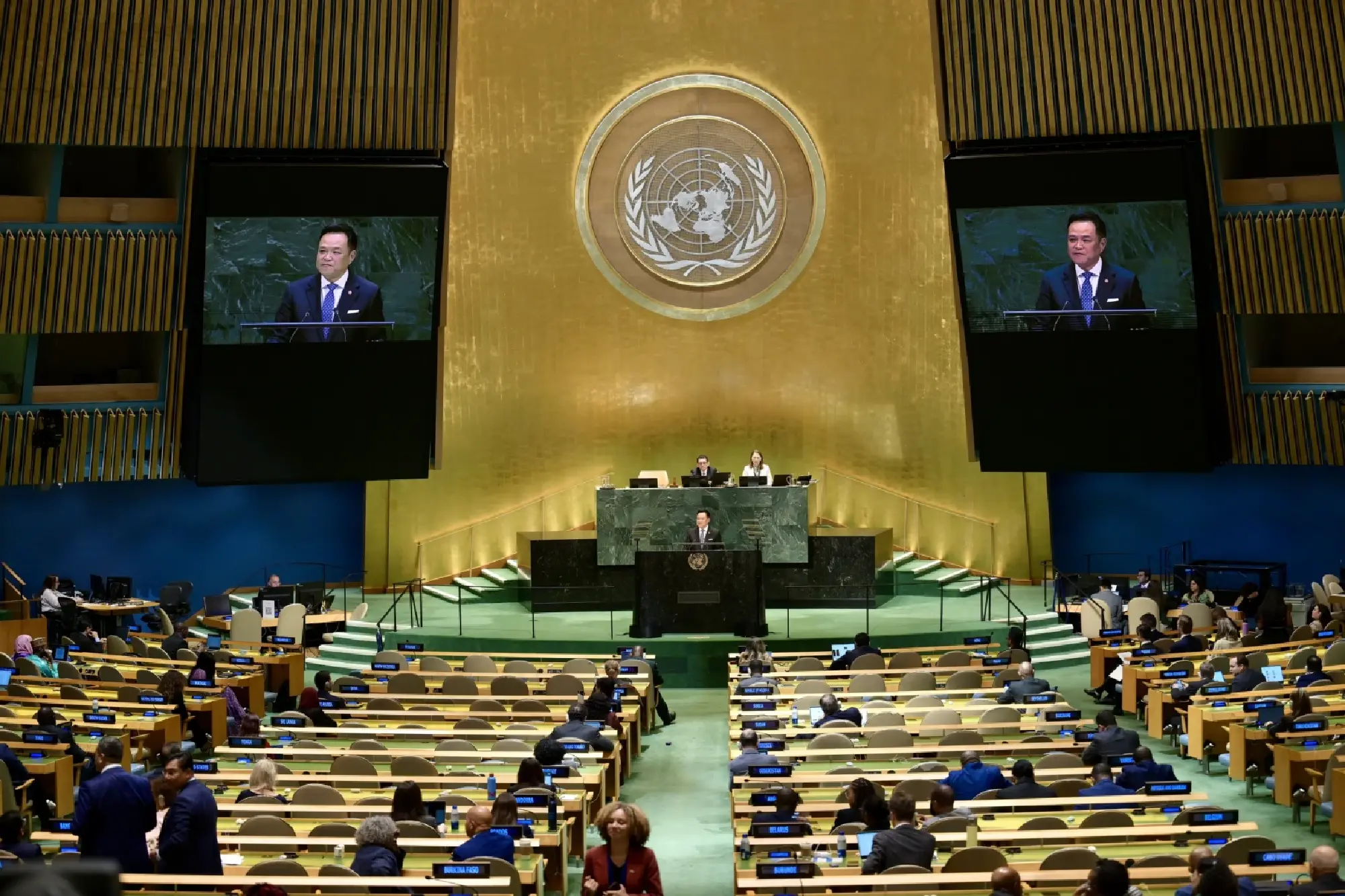 Anutin urges UN reform, trust and peaceful dispute settlement
