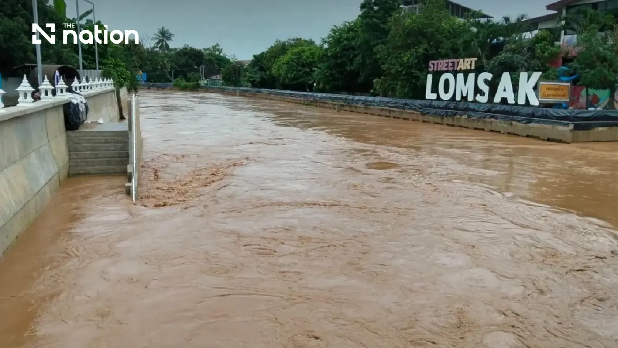 Thailand’s Lom Sak raises flood alert on Sept 16 after river hits 8.12m