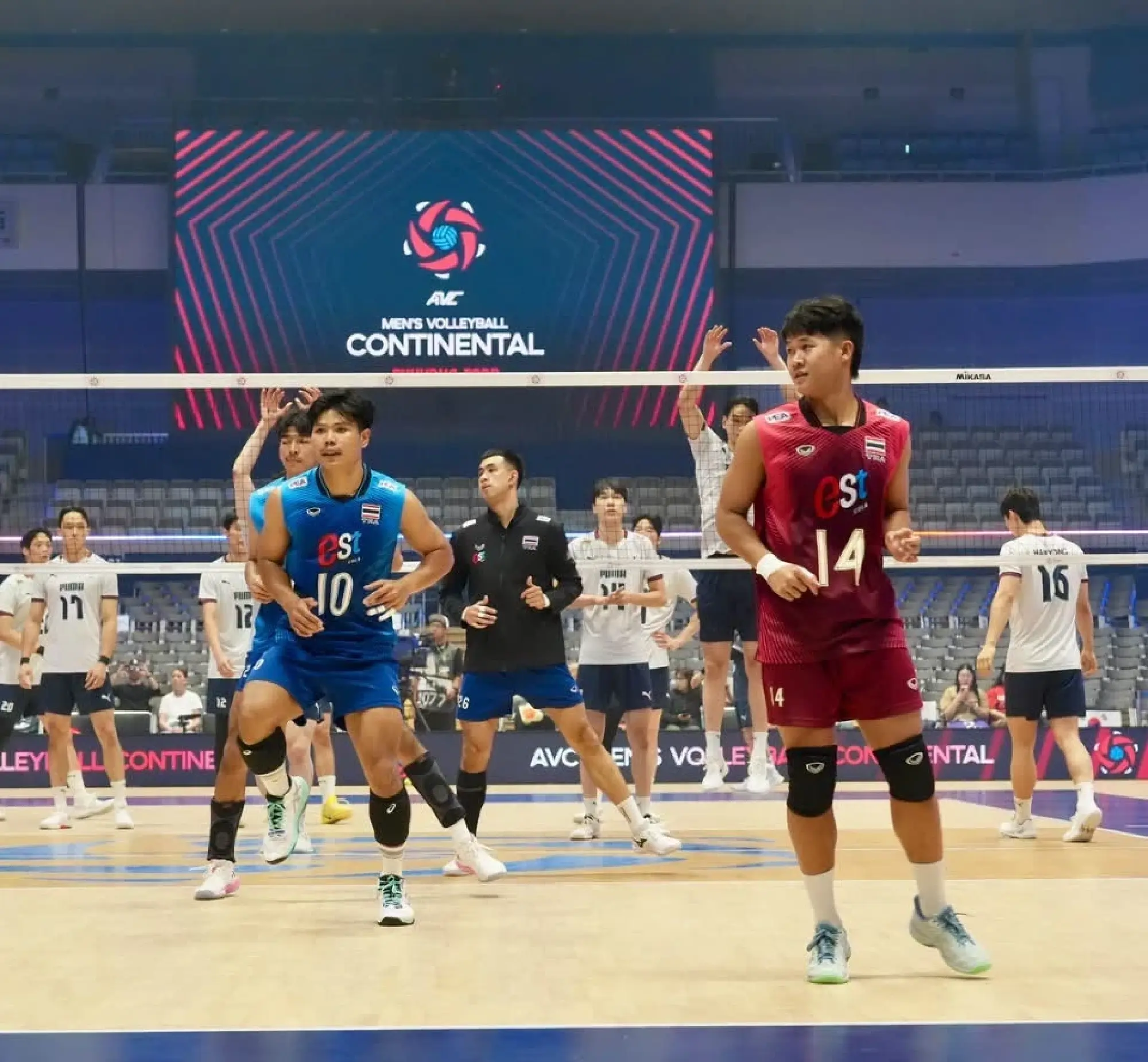 Thailand edge South Korea to reach Asian volleyball quarter-finals