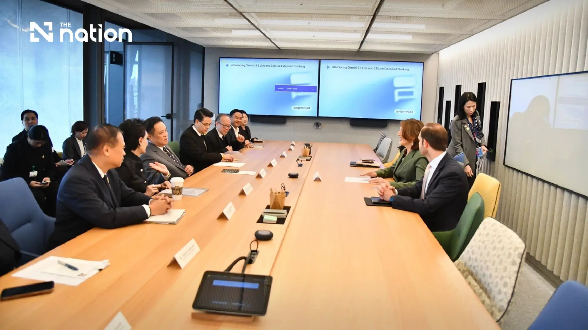 Anutin and Google discuss Thai data centre standards and US$1bn plan on September 23