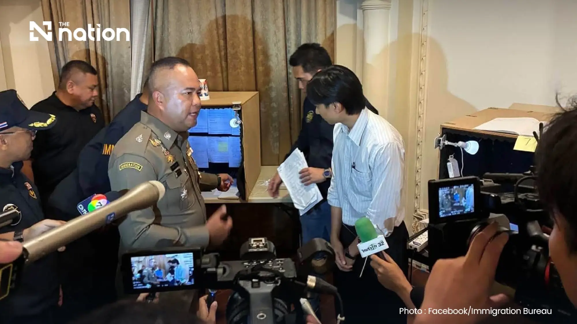 Police detain 14 in scam raid at Bangkok mansion worth over THB270m