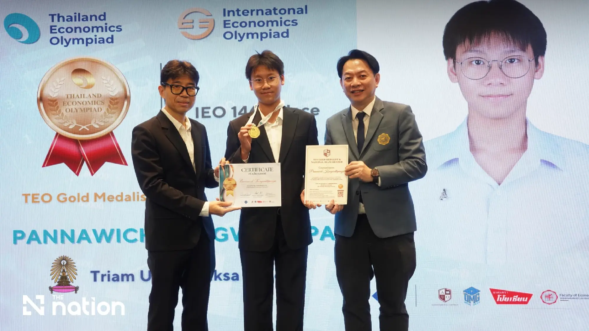 TEO Honours Thai Students After Three Bronze Medals at the International Economics Olympiad