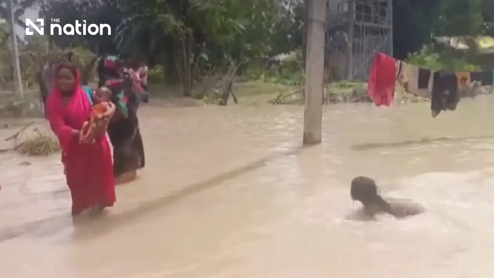 Floods and storms disrupt lives across Asia and the Americas