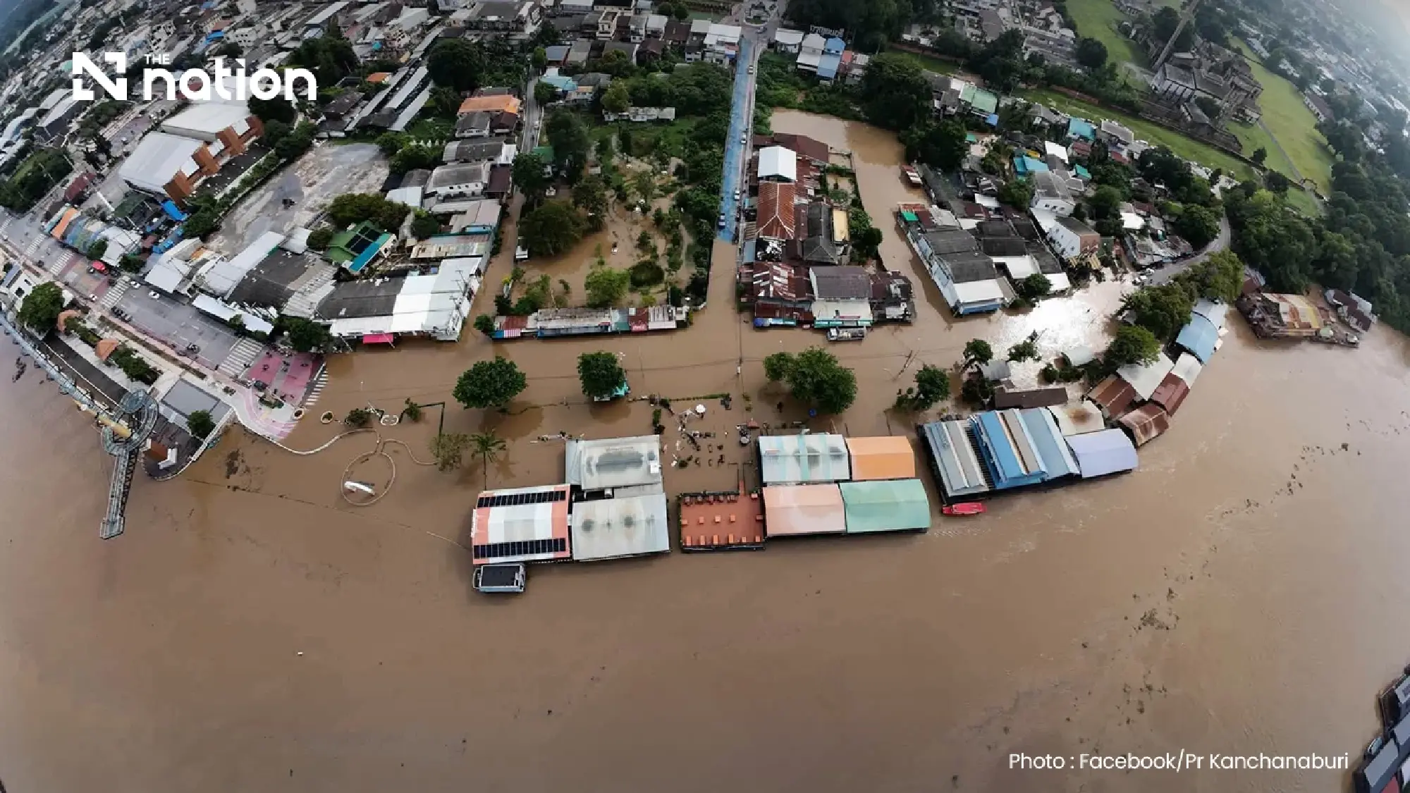 Kanchanaburi residents warned of flood risk as dam releases increase