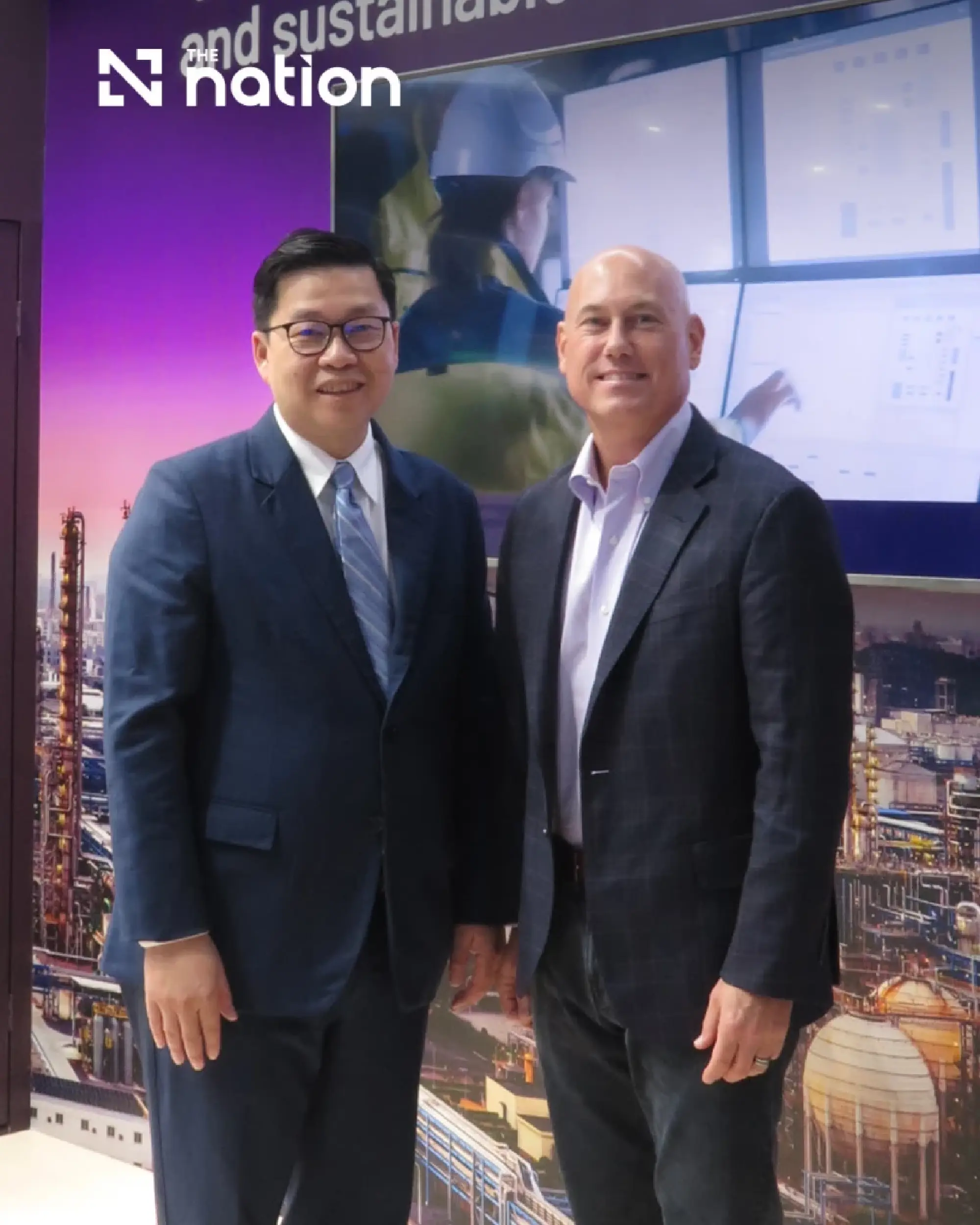 (from left) Chris Lee and  Rob McGreevy