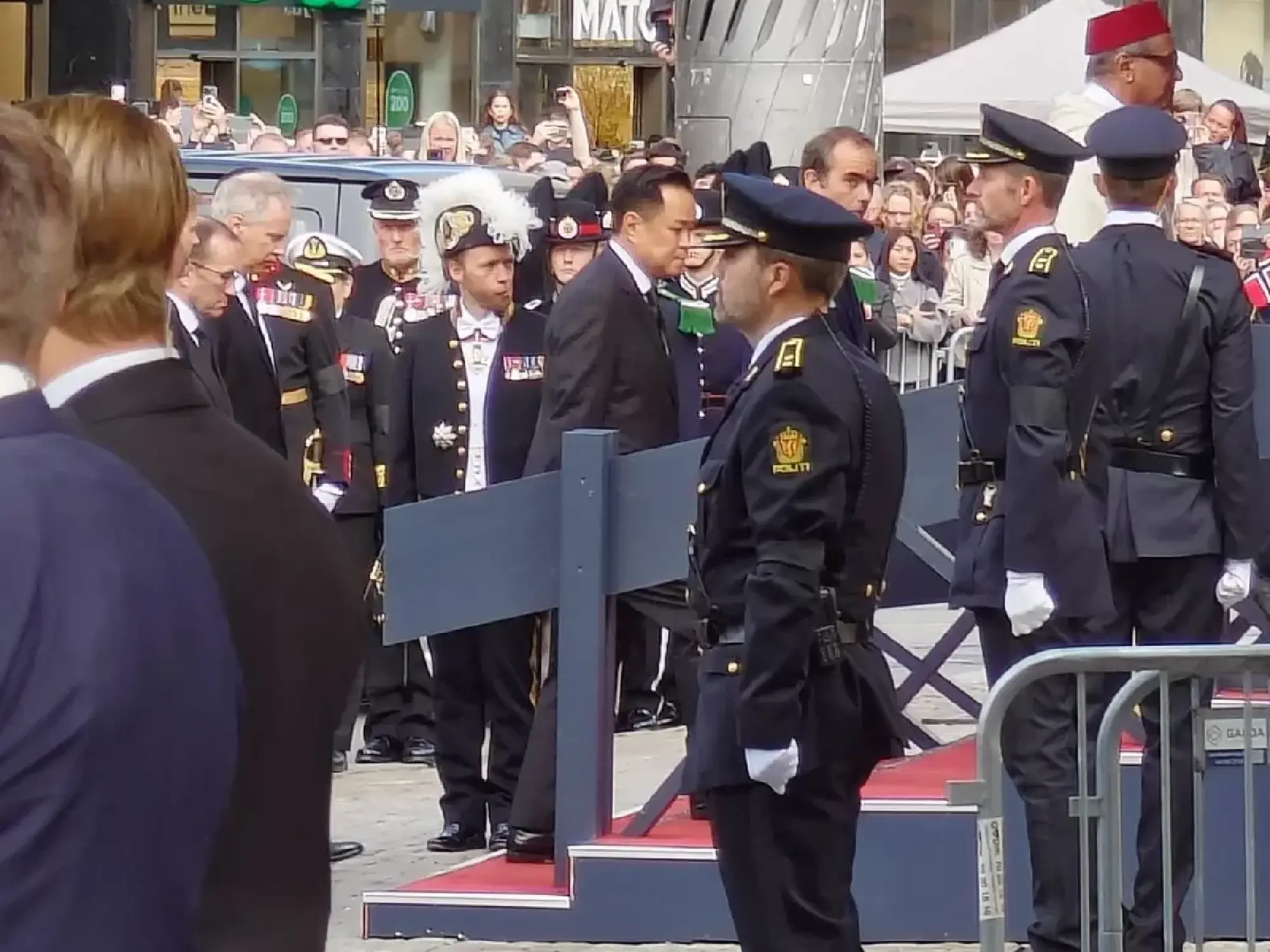 PM represents His Majesty the King at Harald V’s funeral in Oslo