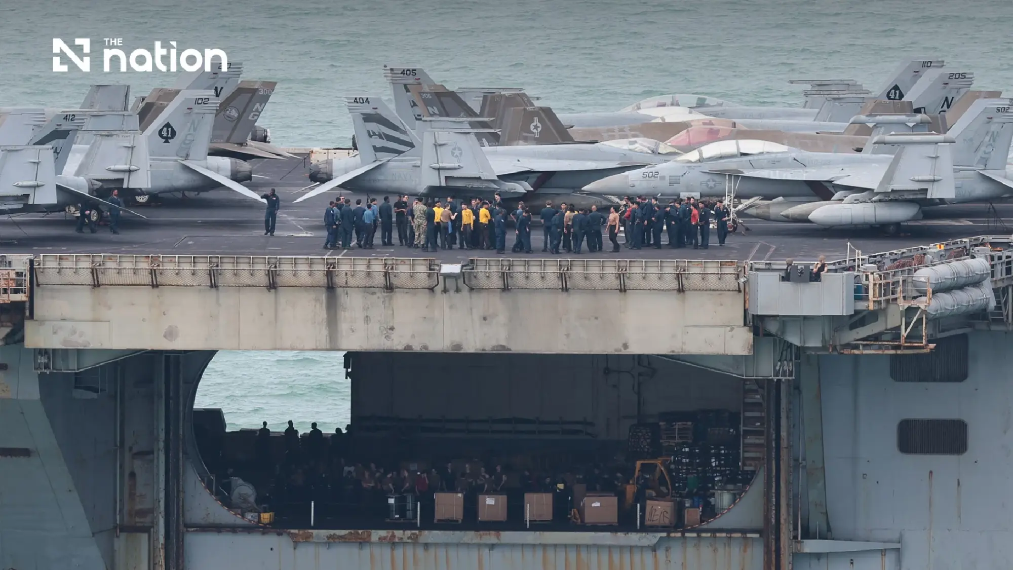 USS Abraham Lincoln strike group arrives in Thailand