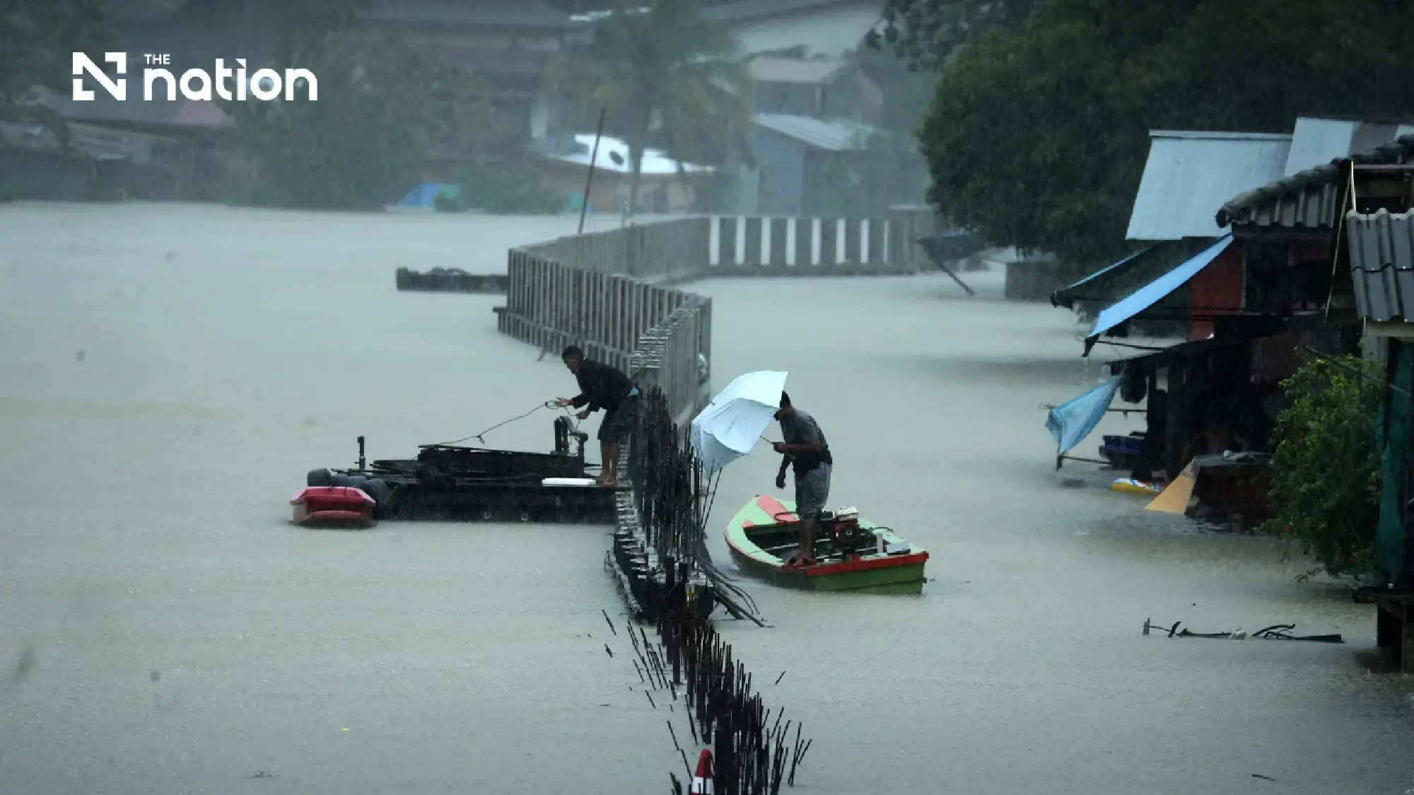 TMD warns 37 provinces of heavy rain as new storm may strengthen