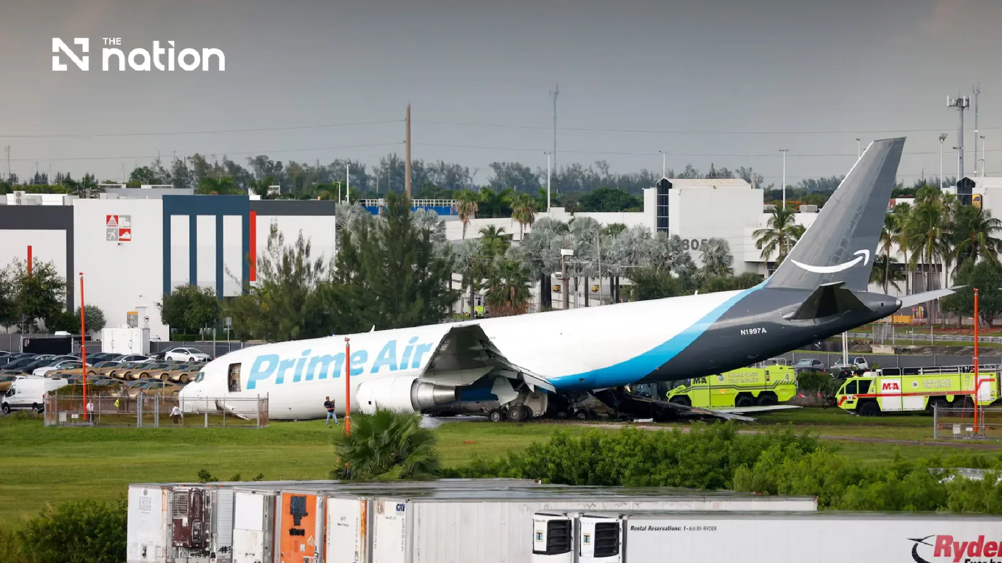 Amazon cargo plane crash in Miami kills at least five
