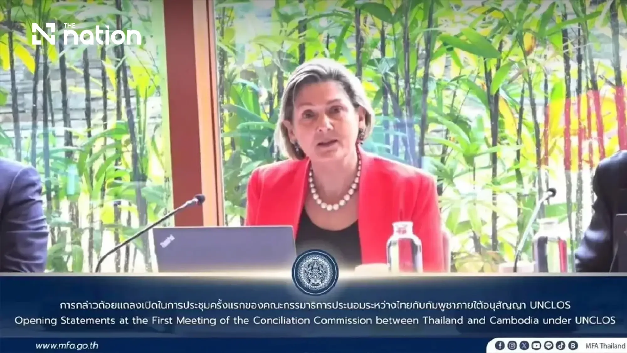 Sihasak opens UNCLOS conciliation, defends Thai sovereignty