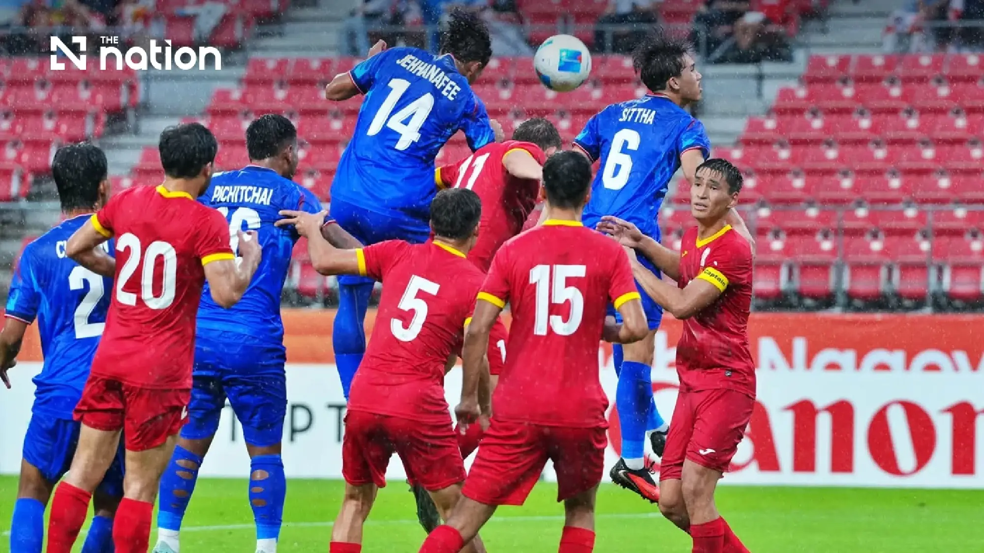 Thailand rally past Kyrgyzstan 3-2 at Asian Games on Sept 16
