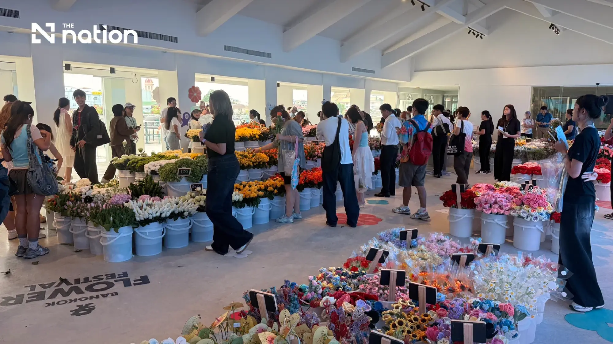 Bangkok Flower Festival 2026 Transforms Pak Khlong Talat