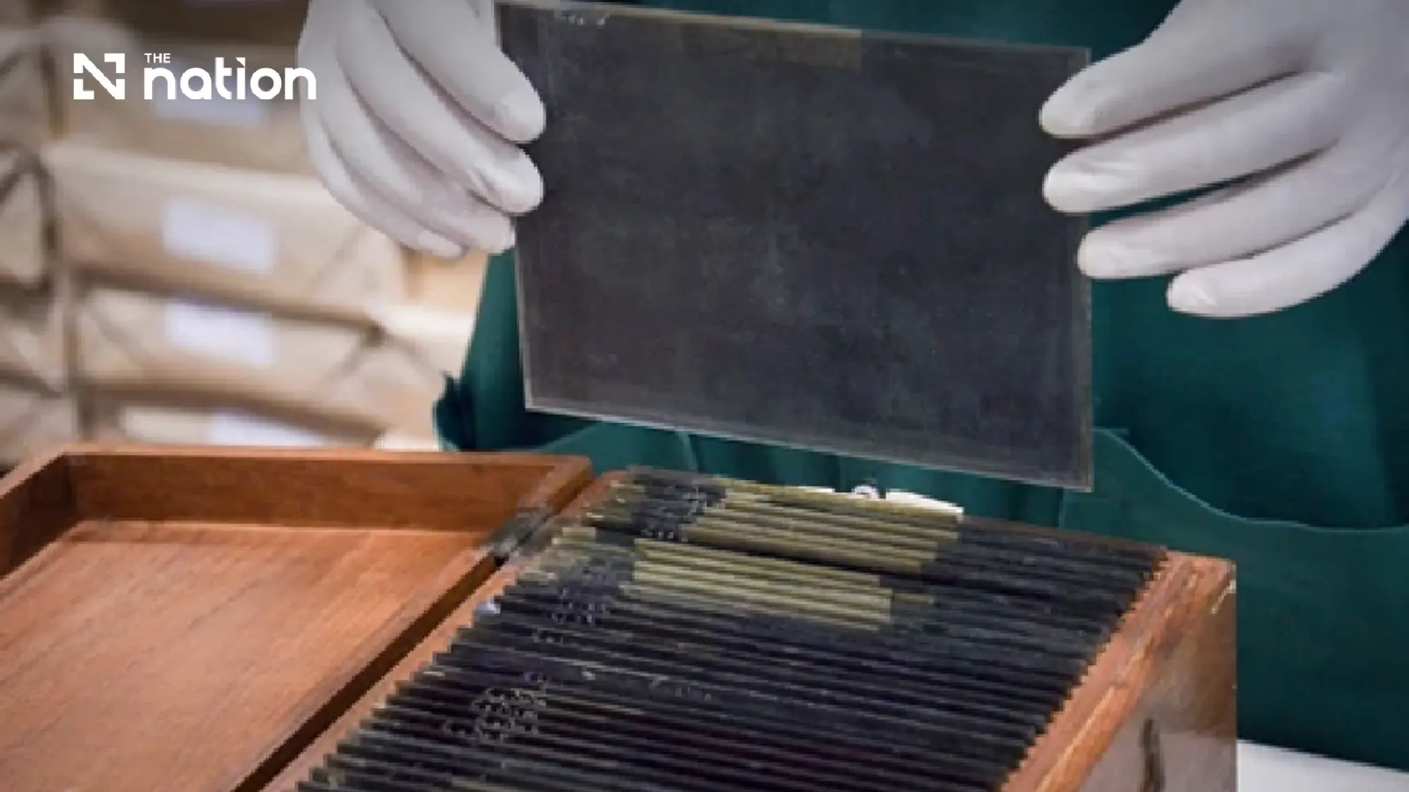 Culture Ministry preserves historic glass negatives for future generations