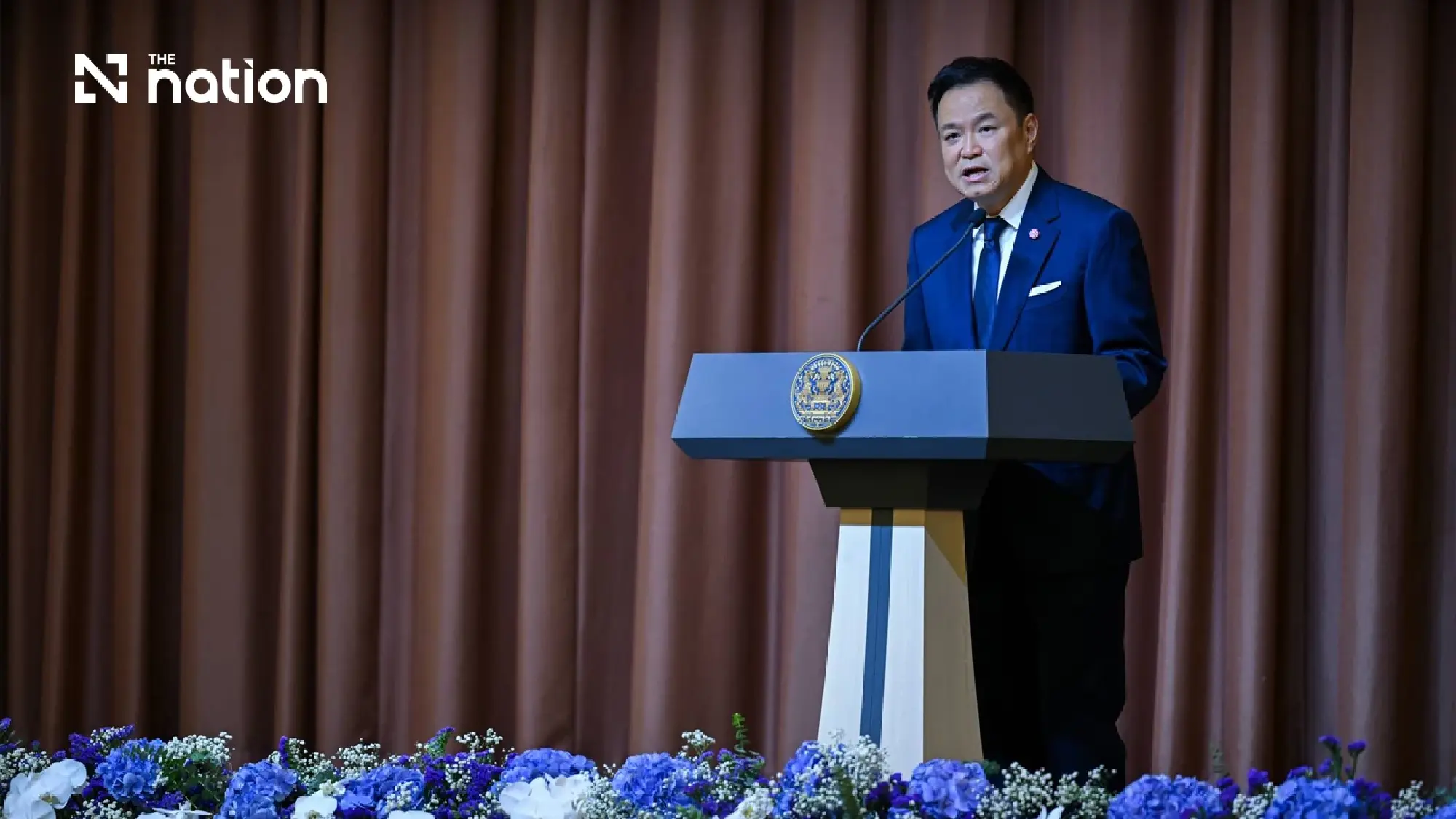 Prime Minister and Interior Minister Anutin Charnvirakul