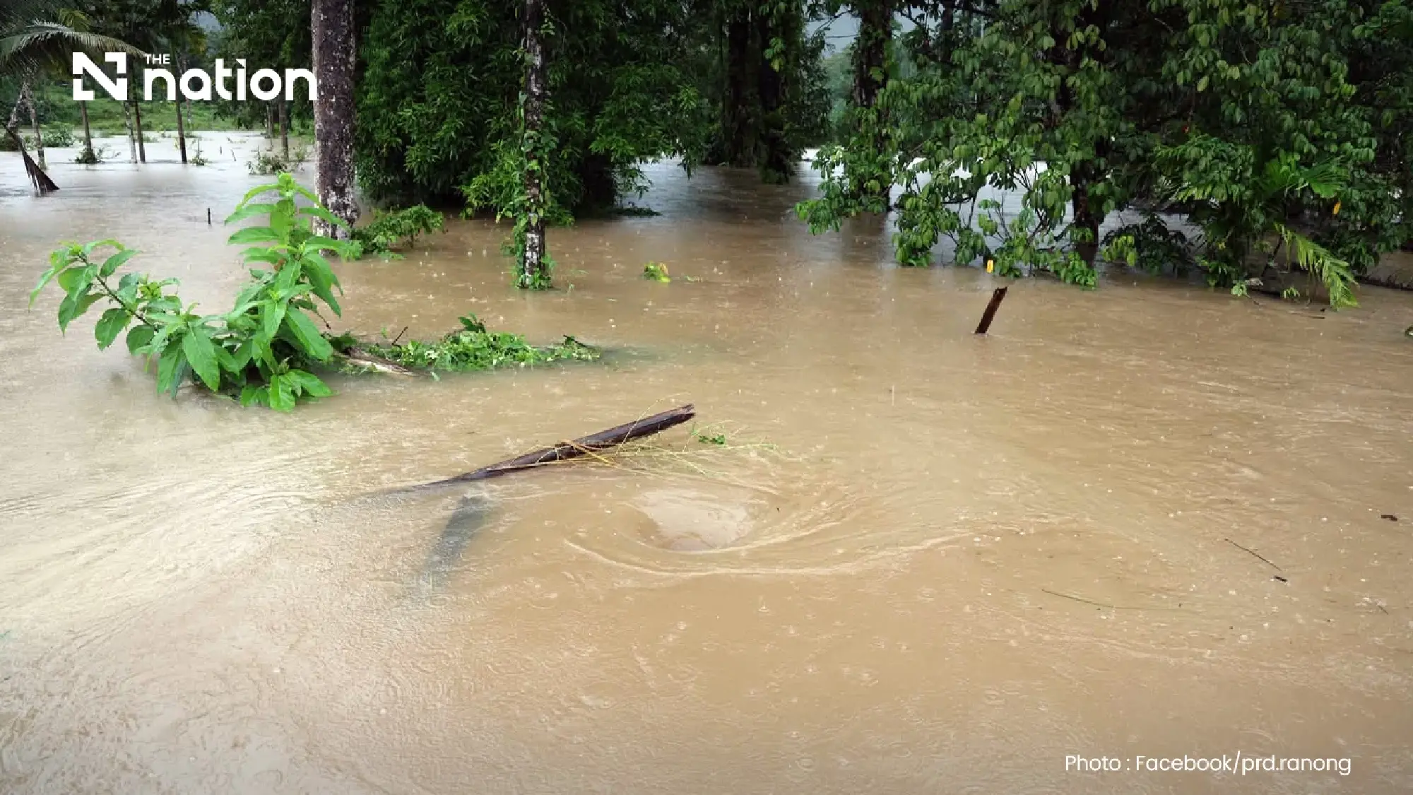 Flood alerts issued in Phang Nga, Chumphon and Ranong amid heavy rain
