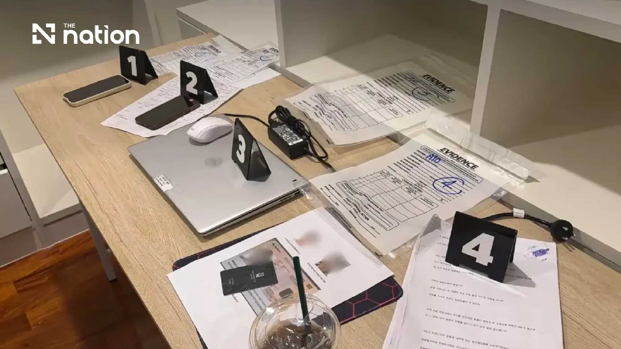 Thai-South Korean police arrest 13 at alleged scam base in Samut Prakan