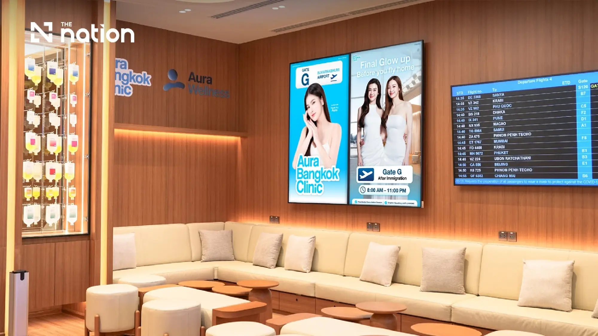 T-Beauty Takes Off: Aura Bangkok Clinic Opens the World's First Aesthetic Clinic Inside an International Departure Hall