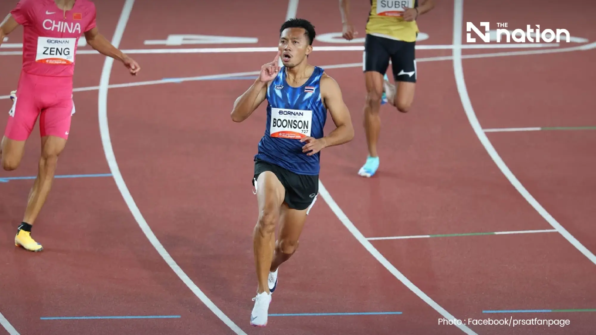 Puripol finishes first in 9.95 to reach Asian Games 100m semi-finals